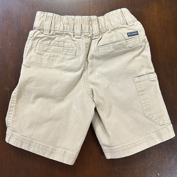 Columbia Shorts For Boys Khaki Colored Size XXS 4/5 - Picture 5 of 9